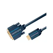 Clicktronic HDMI DVI-D (24+1) Cable - 3m - Black