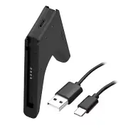 New V Shape Charging Grip Adapter Durable For Nintendo Switch JoyCon Controller