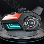 Bluetooth 5.3 Motorcycle Helmet Headset Waterproof Headphone Voice Assistant