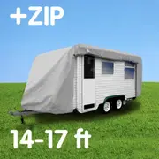 Caravan Cover with Zip - 14-17ft