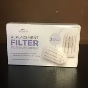 Aennon For Ultrasonic Humidifier Filters Cool Mist Demineralization 3 Pack