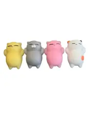 4PC Cute Mochi Squishies , Sensory Fidget Toy, Stress Relief