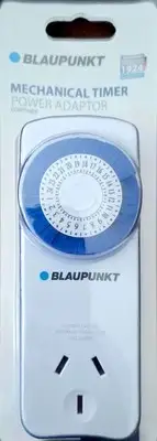 BLAUPUNKT MECHANICAL TIMER POWER ADAPTOR