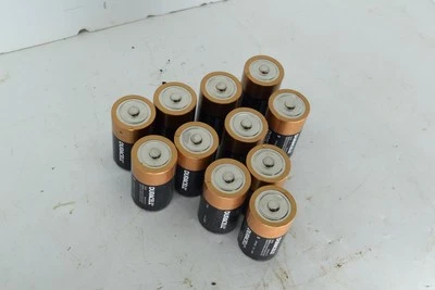 11 D Batteries Duracell Exp March 2028 Battery New Open Box