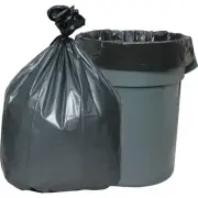 Genuine Joe Trash Can Liner 31-33Gal 1.35mil 33"x40" 100/PK SR 70341