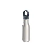 Joseph & Joseph Loop 500ml Vacuum Insulated Water Bottle Brushed/Anthracite