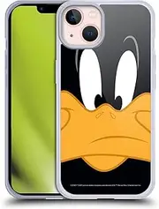 Head Case Designs Officially Licensed Looney Tunes Daffy Duck Full Face Gel Case [Military Grade Protection] Compatible with Apple iPhone 13 and Compatible with MagSafe