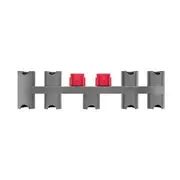 Nine Hole Suction Head Suitable for Dyson V7 V8 V10 V11 V15 Nine Hole Suction Head Storage Rack Hanger
