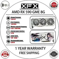 在飛比找蝦皮購物優惠-定制 XFX Radeon RX590GME 8GB 顯卡 