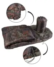 Sleeping Bag Flecktarn Commando Waterproof/Repellant German Military Style NEW