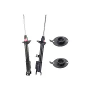 2 Rear KYB Shock Absorbers Strut Mount Kit for Ford Laser KC KE Meteor GC 85-90