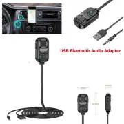 DC 5V USB Bluetooth Audio Adapter 1m Cable 2in1 Car Bluetooth Music Playing