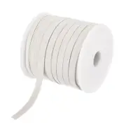 1/4 Inch Double Fold Bias Tape Continuous Bulk Bias Tape White 25 Yards