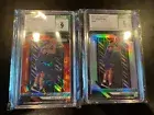 2018-19 panini prizm miles bridges rc lot silver red cracked CSG mint hornets