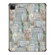 iPad Pro 12.9-inch (5th/6th gen) iPad Impact Case New York watercolou