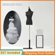 Black Female Mannequin Half Model Sandal wood Adjustable Bracket Display Rack AU