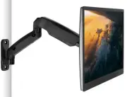 Mount-It! Monitor Wall Mount Arm | VESA Wall Mount Monitor Arm | Full Motion ...