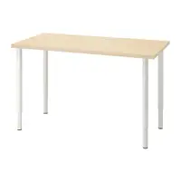 在飛比找IKEA優惠-IKEA 書桌/工作桌, 松木效果/白色, 120x60 公