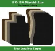 Lloyd Luxe Front Row Carpet Mats for 1993-1994 Mitsubishi Expo (for: Mitsubishi)