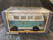 Love Bus Wooden Toy Vehicle family of 5 and dog Jack Rabbit Creations