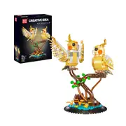 Mould King 10150 Black-Capped Lory Building Set - 1,052 Pieces