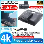 4K Wifi DVR Dash Cam Camera for Lexus RZ 300e 450e RZ300e RZ450e 2023 2024 2025