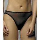 A232B NATORI Underneath NEW 152005 Women's Soft Sheer Mesh Bikini Honeydew Flame