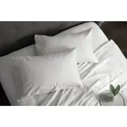 Sheraton Luxury 160gsm Flannelette Bed Sheet Set - Single Bed/White - Single