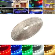 11M 38.5W Waterproof IP67 SMD 3528 660 LED Strip Rope Light Christmas Party Outdoor AC 220V 837 WARM WHITE