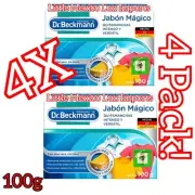 4X DR. BECKMANN STAIN REMOVER SOAP BARS EACH SOAP BAR IS 100g FREE SHIPPING! ⚡