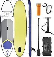 Surfboard Bag Paddleboard Deck Bag Inflatable Stand up Paddle Board Sup Surfboard Water Sport Kayak Surf Set with Paddle Board Tail Fin Foot Rope Inflator and Bag
