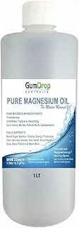 PURE MAGNESIUM OIL/Concentrated Fragrance Free 47% - UNSCENTED (1LT)