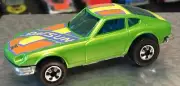1976 Hot Wheels Z Whiz Datsun HK - GREEN - Fairlady Z - 240z CUSTOM
