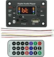 Car Audio Receiver Board,Mp3 Audio Sound Module System - Lossless Digital Sound Player Electronics Component Accessories for Enthusiasts Beginners