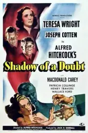 Shadow Of A Doubt poster Teresa Wright Joseph Cotten Macdonald Car- Old Photo