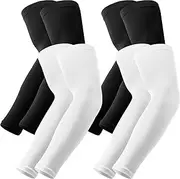 [AXPYPXA] Arm Sleeves for Men/Women, UV Sun Protection Compression Cooling Summer Arm Sleeves for Volleyball Basketball Sports