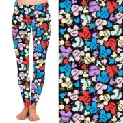Mouse Ears Conversation Valentine's Day Women's Leggings TC Plus Size 12-18