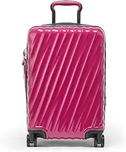 [TUMI] 19 Degree Continental Expandable 4 Wheeled Carry-On, Navy, One Size, 19 Degree Polycarbonate Continental Expandable 4 Wheel Carry-on