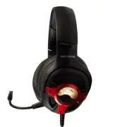 Meters Level-Up 7.1 Surround Sound Wired Gaming Headset (Red)