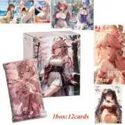 10 Box Lingka Dream Party Goddess Spicy Waifu Trading Cards Booster Box Anime