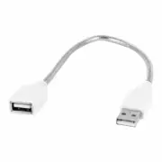 Flexible Gooseneck USB 2.0 Female to Male Adapter for Mini USB Light Lamp