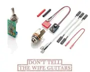 EMG PA2 PREAMP BOOSTER GUITAR ON / OFF VIA MINI TOGGLE SWITCH BOOST UP TO 20 dB
