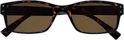 The Reading Glasses Company Mens Large Brown Tortoiseshell Sun Readers UV400 Designer Style Spring Hinges S11-2 +1.00