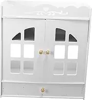 Veemoon Elegant Bathroom Wall Organizer Wall Mount Storage Cabinet No-Drill Installation Maximizes Space Utilization