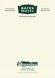 Bates Motel: Fictional Hotel Notepad Set (Herb Lester Associates Fictional Ho...