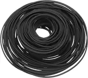 uxcell 30 Pcs Recorder Rubber Belts, Folded Length 40-135mm Cassette Recorder Belts Machine Repair Mix Flat Cassette Tape Machine Rubber Belts for DVD CD LD VCR Repeater Drives, Width 1mm