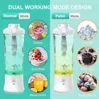 Portable Blender Bottle Juice Shaker Electric Fruit Juicer USB Rechargeable