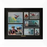 Mick Fanning Signed & Framed Memorabilia - Black/Silver - Limited Edition