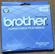 NEW brother 7020 Black Correctable Film Ribbon OEM Replacement.
