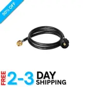 Durable 5ft Propane Adapter for Easy Connection Between 1 lb and 20 lb Tanks